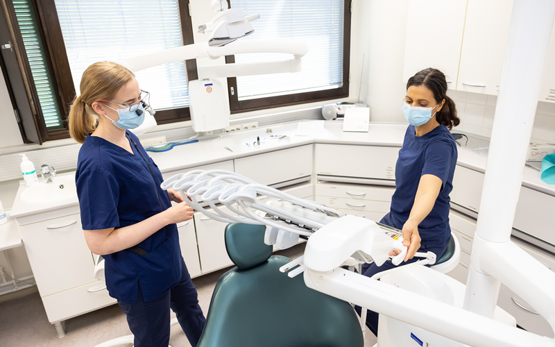 Flexible model in oral health services.