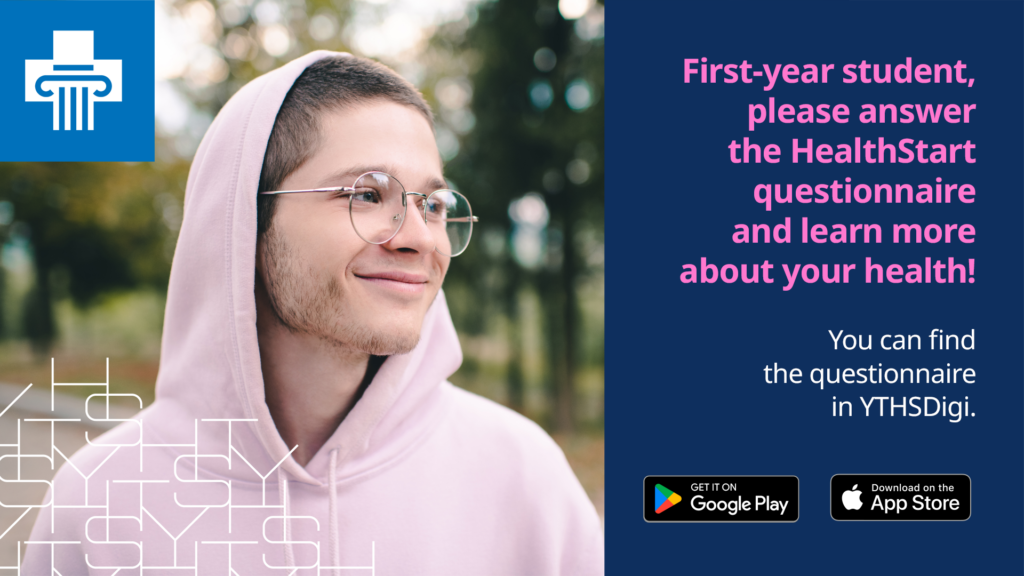 Picture promoting HealthStart with text that can be fond in the main text.